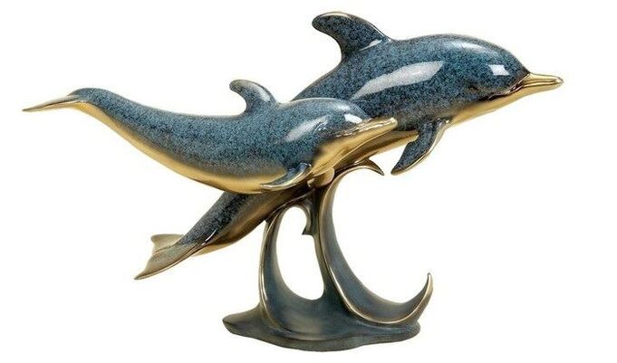 Love dolphins in the form of amulets