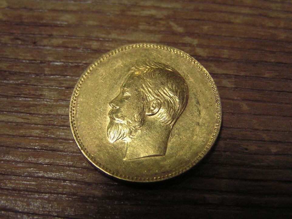 Gold coins for financial well-being