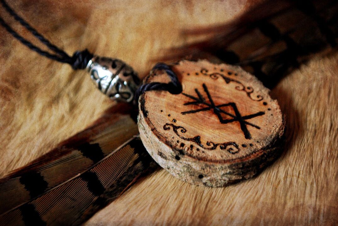 Amulet with runes, good luck photo 2