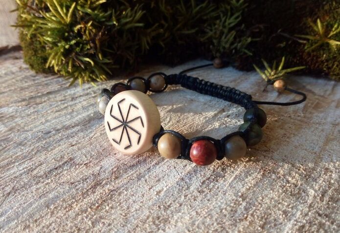 Rune bracelet as a talisman of good luck